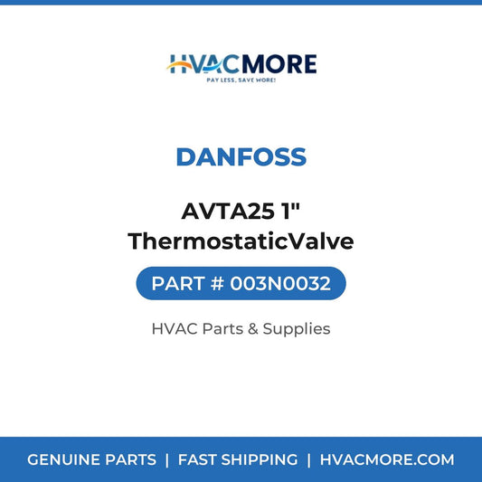Danfoss AVTA25 1" ThermostaticValve 003N0032