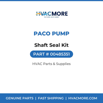 PACO Pump Shaft Seal Kit 00485351