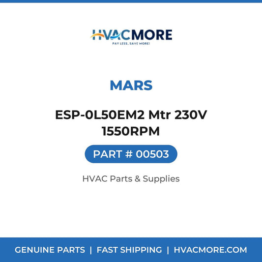 MARS ESP-0L50EM2 Mtr 230V 1550RPM 00503