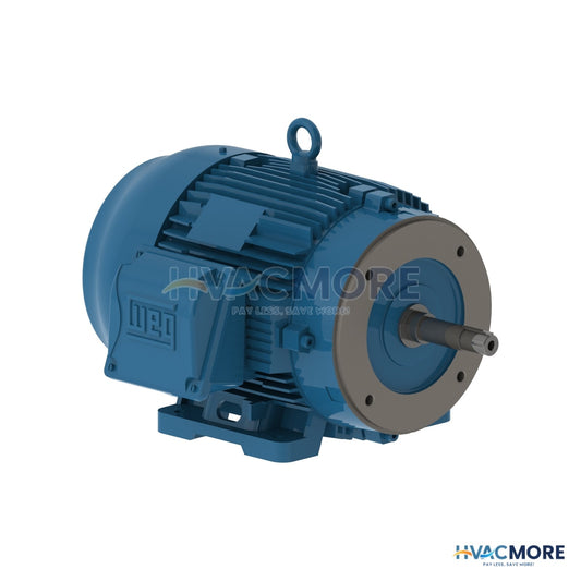 WEG 5HP 208-230/460V W22 Close Coupled Pump, 4P, 3 PH, 182/4JM, 60/50 Hz, IC411-TEFC, F1 00518ET3E184JM-W22