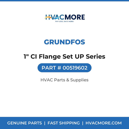Grundfos 1" CI Flange Set UP Series 00519602