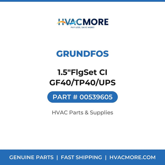 Grundfos 1.5"FlgSet CI GF40/TP40/UPS 00539605
