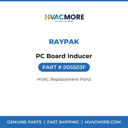 Raypak PC Board Inducer 005503F