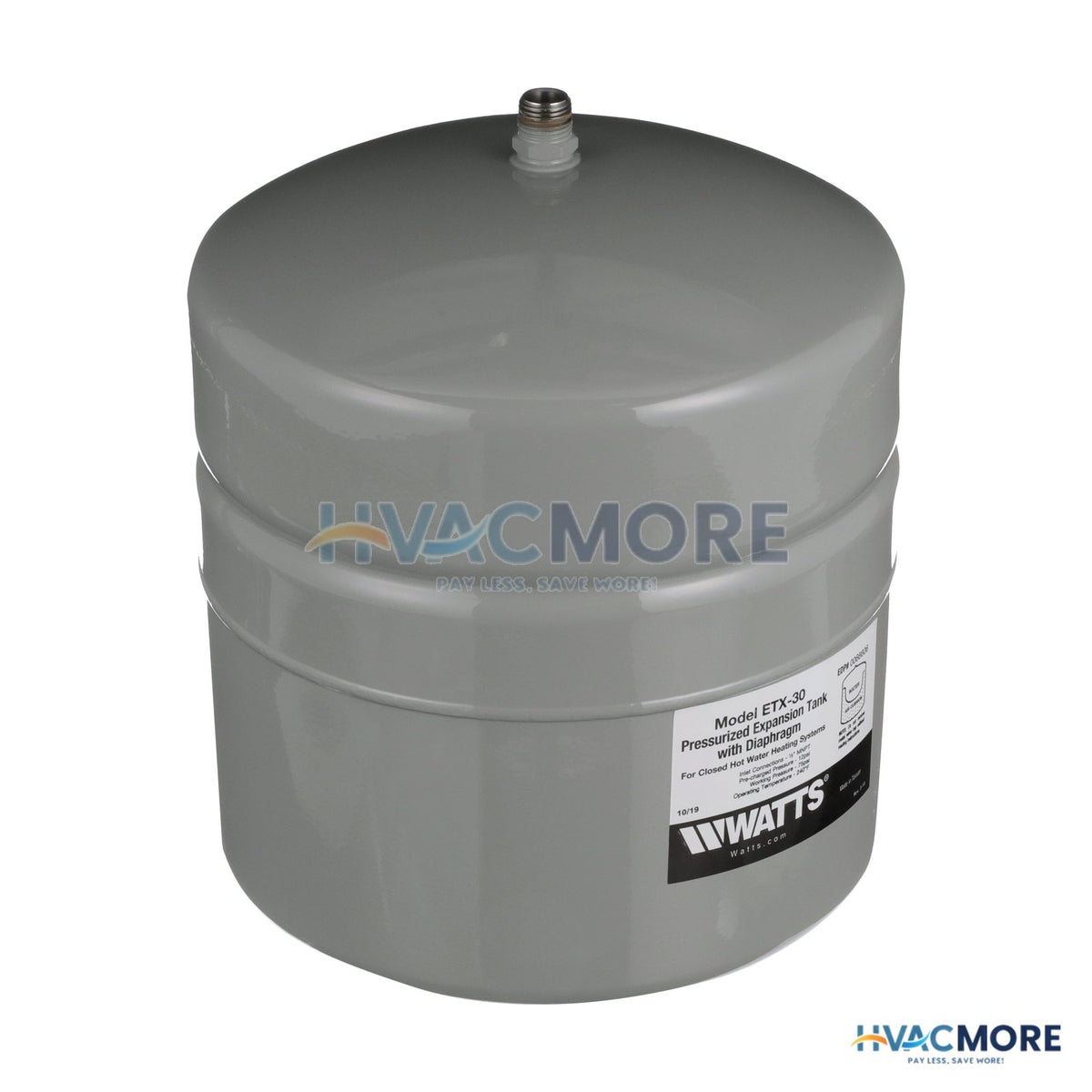 Watts ETX-30, Non-Potable Water Expansion Tank (4.5 Gallon) 0066606