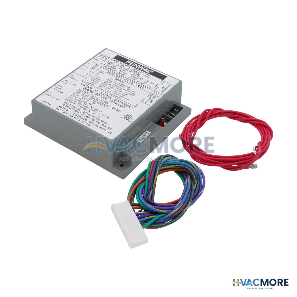 Raypak 24V HSI Control Module 35-673902-561 007374F