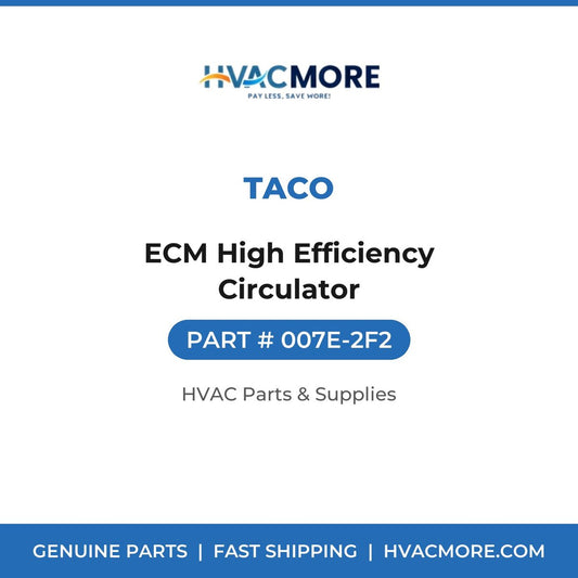 Taco ECM High Efficiency Circulator 007E-2F2