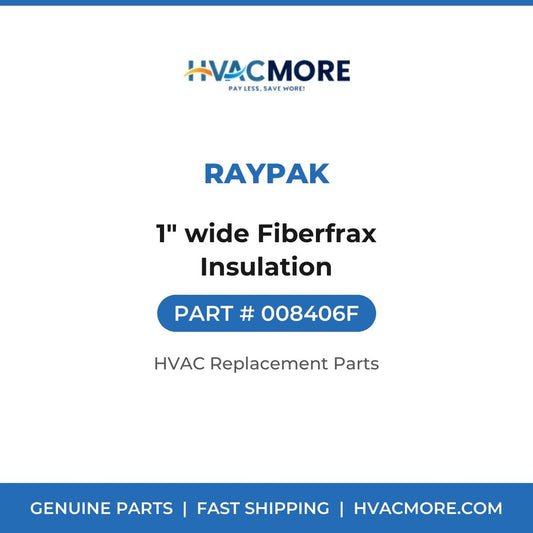 Raypak 1" wide Fiberfrax Insulation 008406F