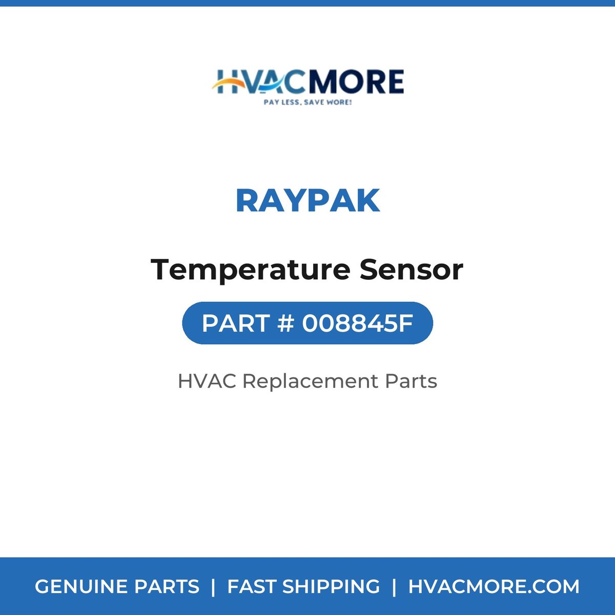 Raypak Temperature Sensor 008845F