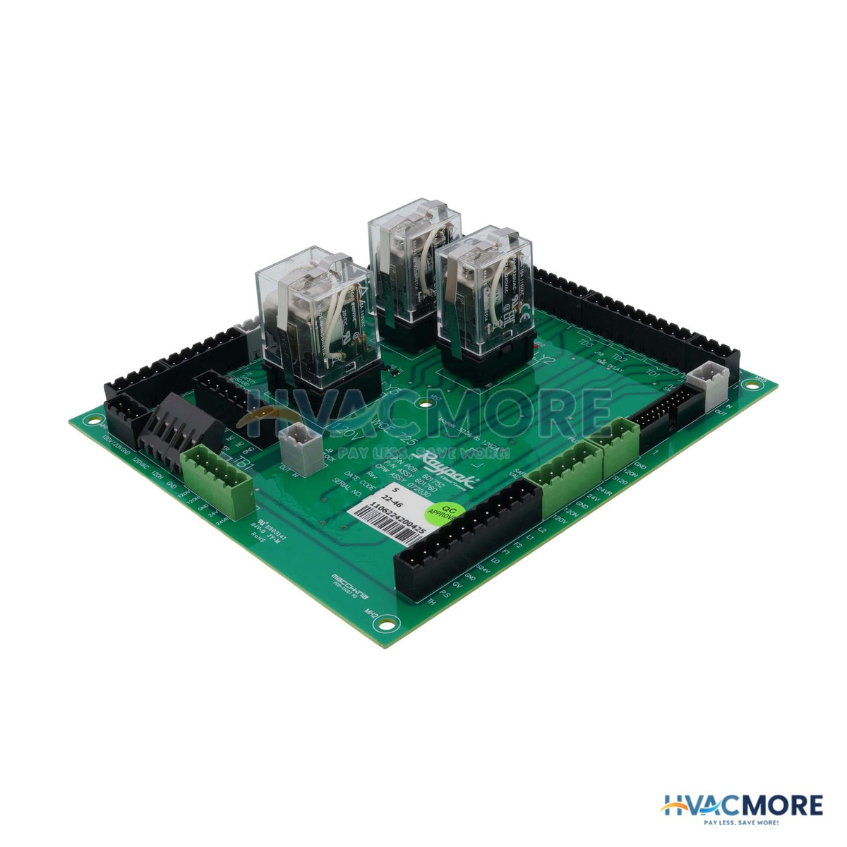 Raypak CPW PC Circuit Board 009626F
