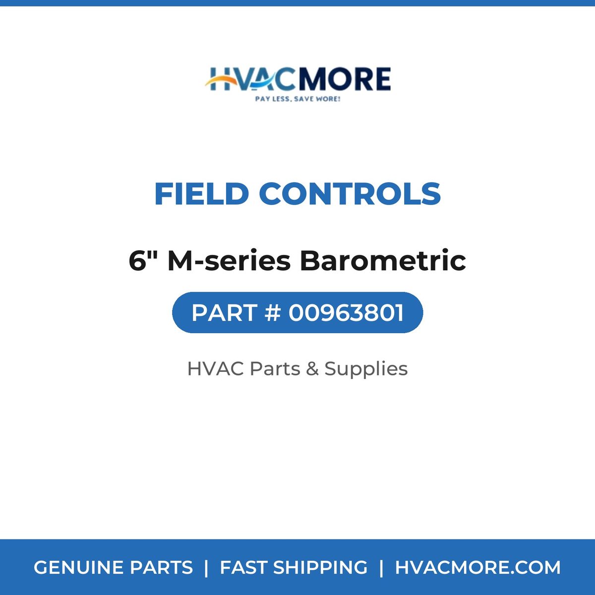 Field Controls 6" M-series Barometric 00963801