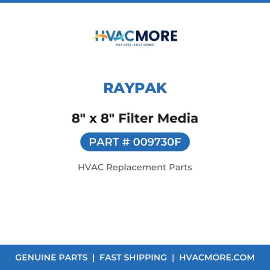 Raypak 8" x 8" Filter Media 009730F