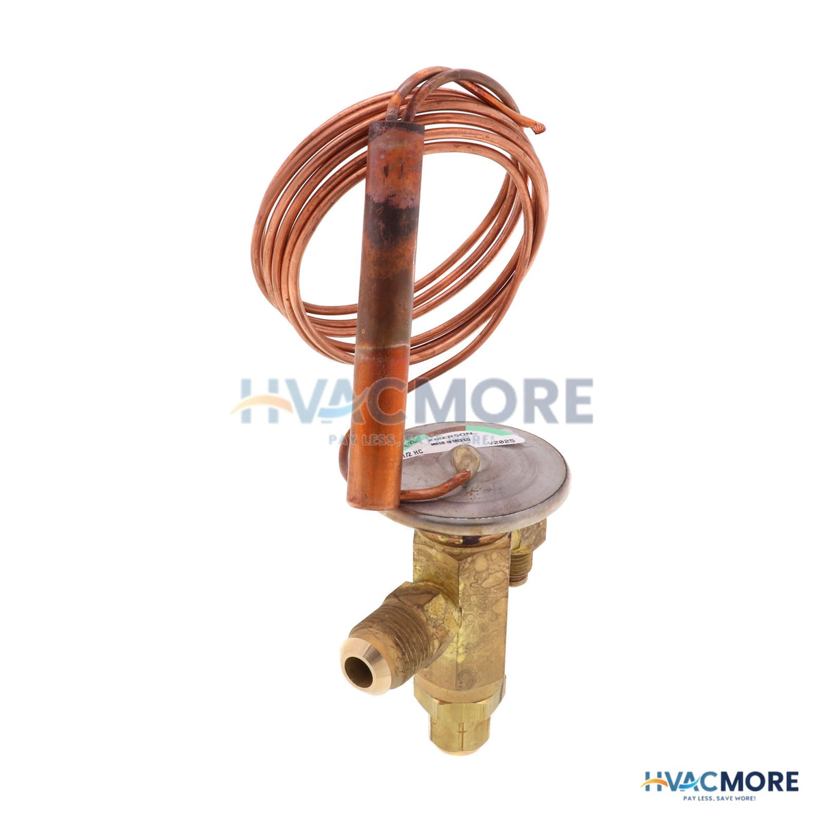 Emerson Flow Controls 1/4" x 1/2" SAE HF Series Thermal Expansion Valve (0.5 Ton) 009812