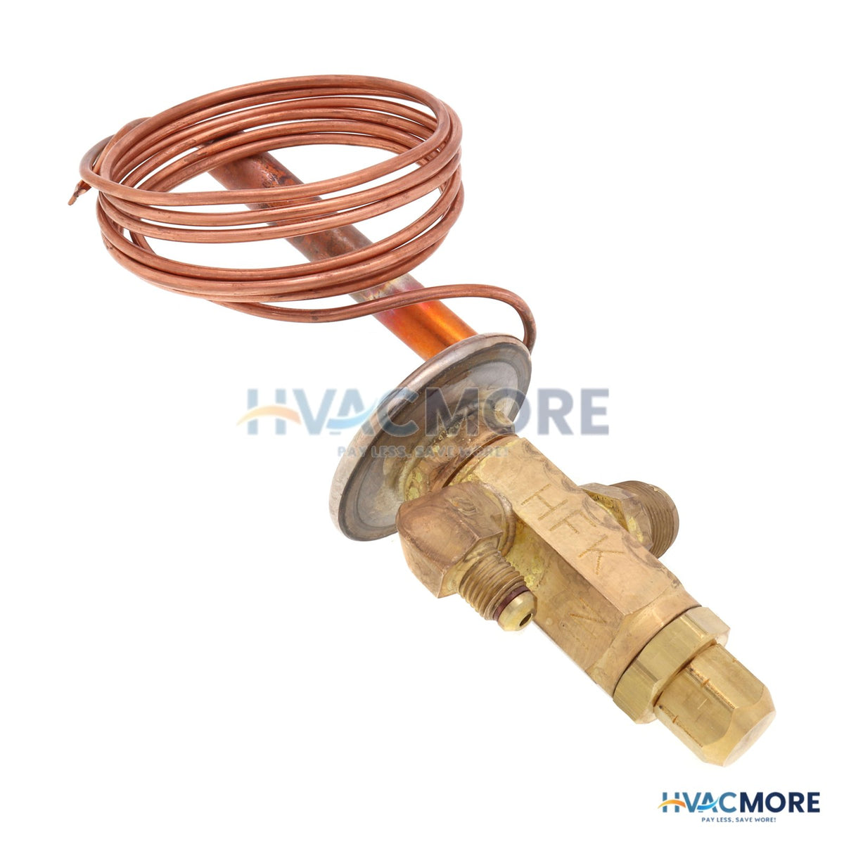 Emerson Flow Controls 1/4" x 1/2" SAE HF Series Thermal Expansion Valve (0.5 Ton) 009812