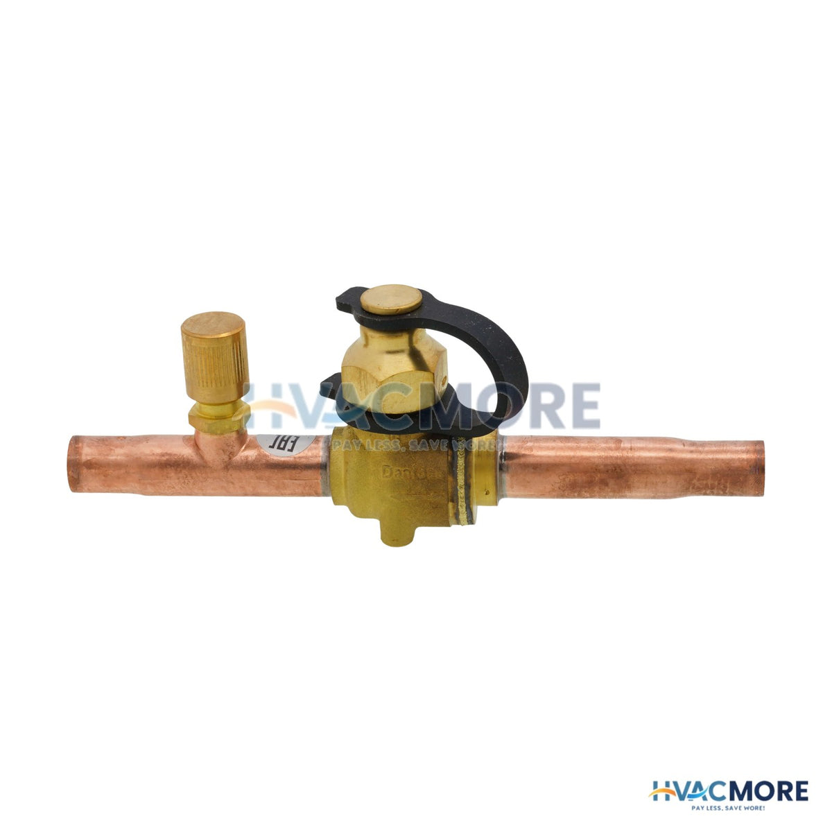 Danfoss 3/8" ODF Sweat Ball Valve W/ Port 009L8051