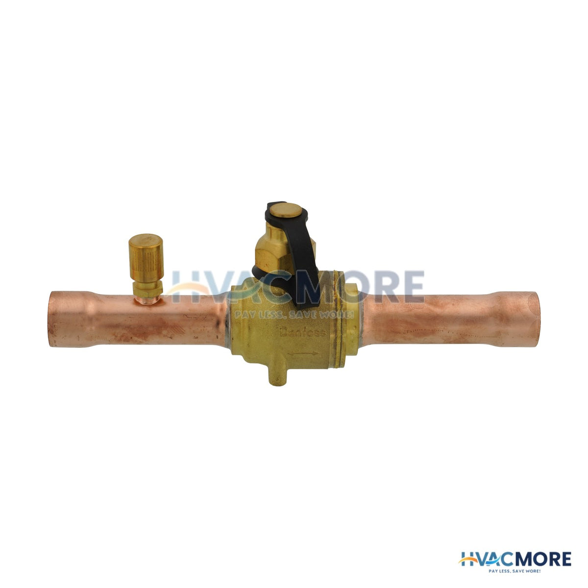 Danfoss 3/4" ODF Sweat Ball Valve W/ Port 009L8054