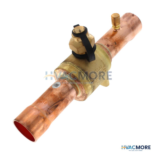 Danfoss 1-3/8" ODF Sweat Ball Valve W/ Port 009L8067