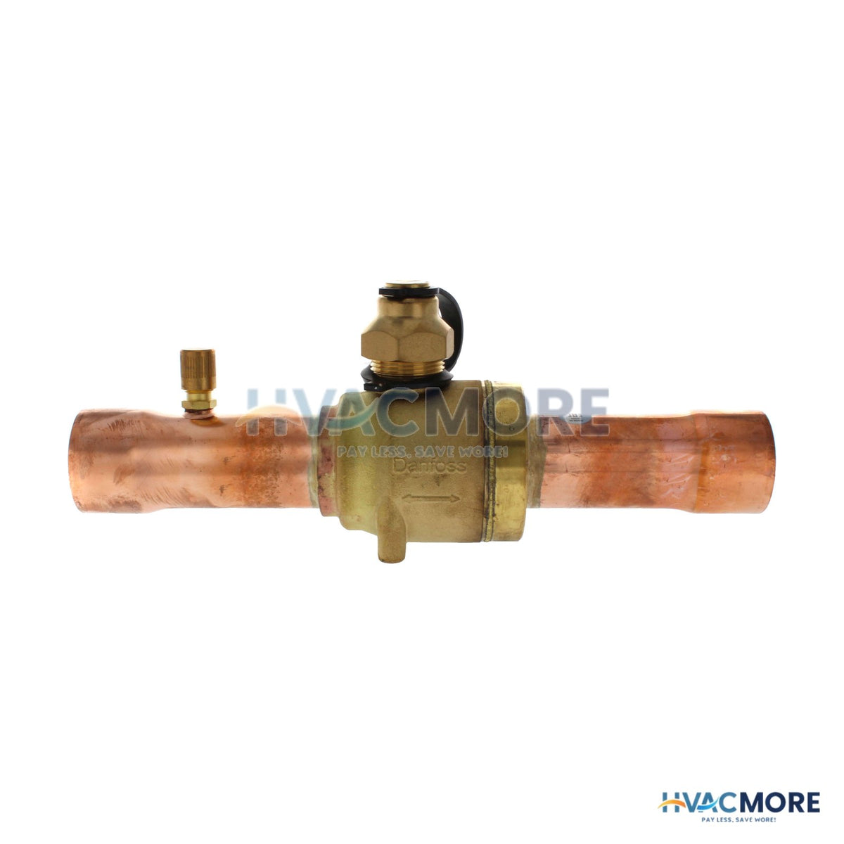 Danfoss 1-3/8" ODF Sweat Ball Valve W/ Port 009L8067