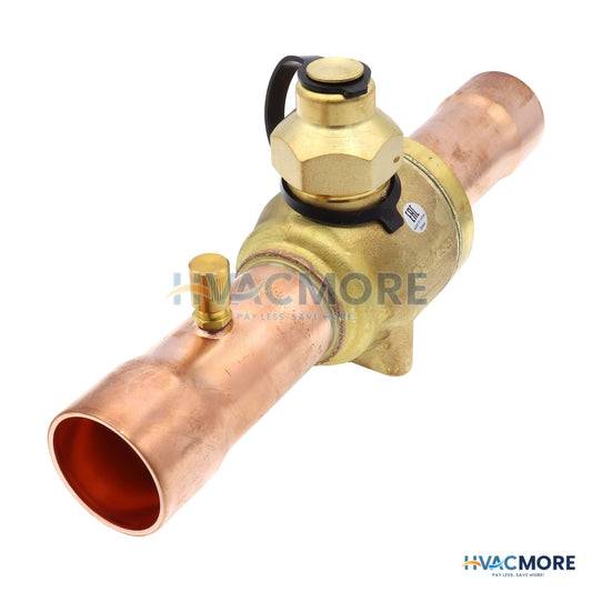 Danfoss 1-5/8" ODF Sweat Ball Valve W/ Port 009L8068