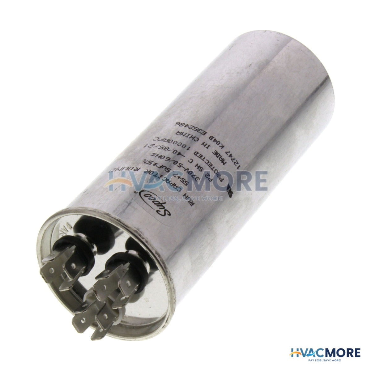 Nordyne 55/7.5MFD 370V Oval Run Cap 01-0274