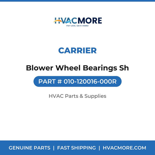 Carrier Blower Wheel Bearings Sh 010-120016-000R