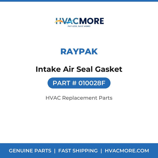 Raypak Intake Air Seal Gasket 010028F