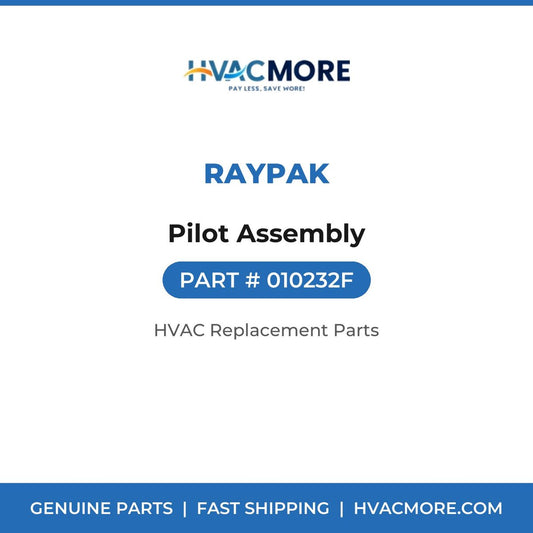 Raypak Pilot Assembly 010232F