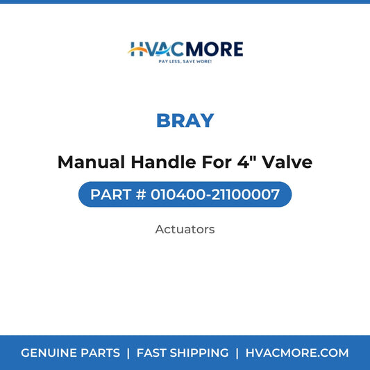 Bray Manual Handle For 4" Valve 010400-21100007