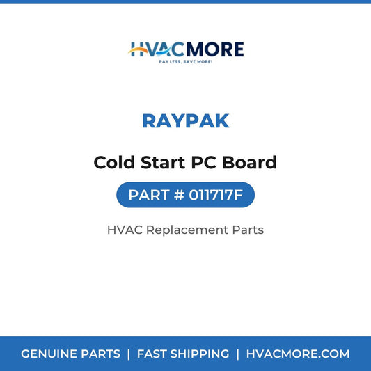 Raypak Cold Start PC Board 011717F