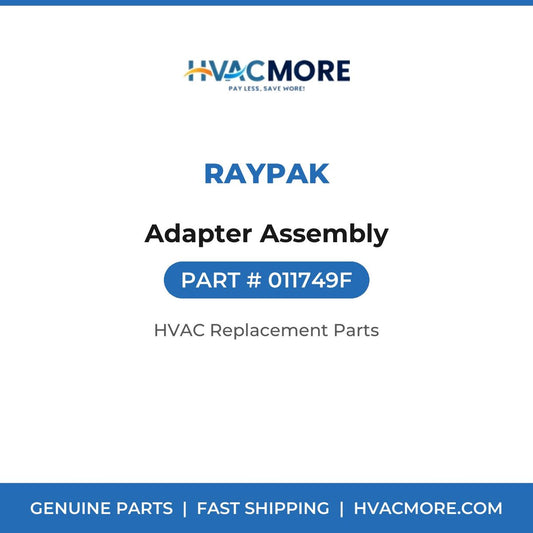 Raypak Adapter Assembly 011749F