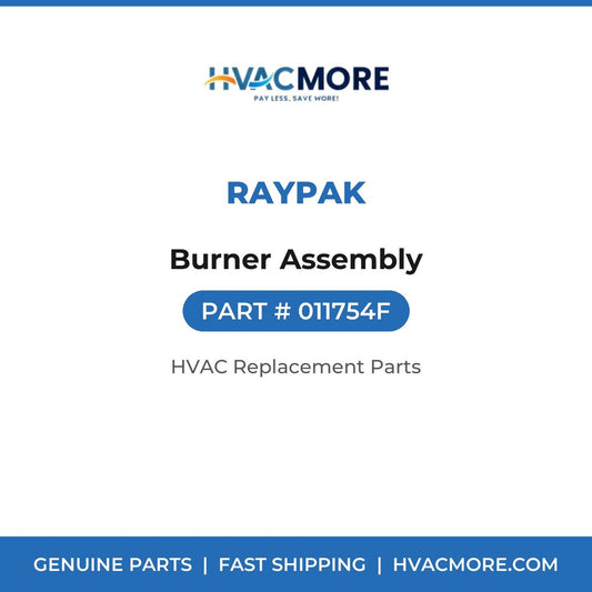 Raypak Burner Assembly 011754F