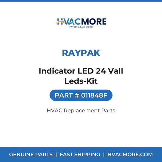 Raypak Indicator LED 24 Vall Leds-Kit 011848F