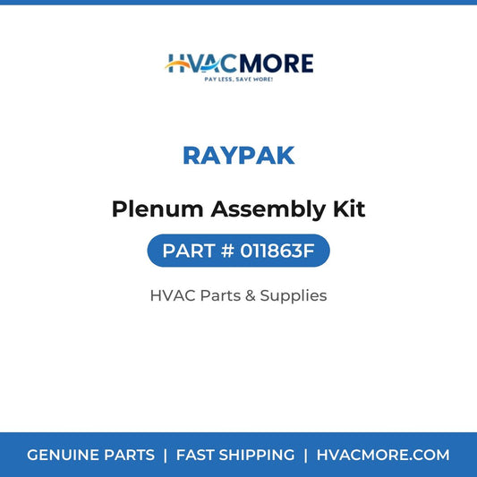 Raypak Plenum Assembly Kit 011863F