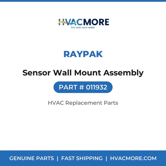 Raypak Sensor Wall Mount Assembly 011932