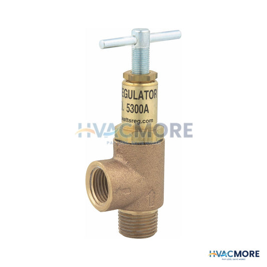 Watts LF5300A 1/2" By-Pass Control Relief Valve (0-250 PSI) 0121627