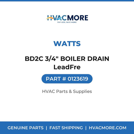 Watts BD2C 3/4" BOILER DRAIN LeadFre 0123619
