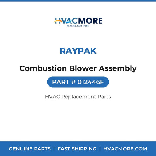 Raypak Combustion Blower Assembly 012446F