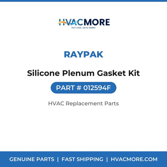 Raypak Silicone Plenum Gasket Kit 012594F