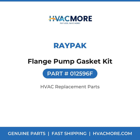 Raypak Flange Pump Gasket Kit 012596F