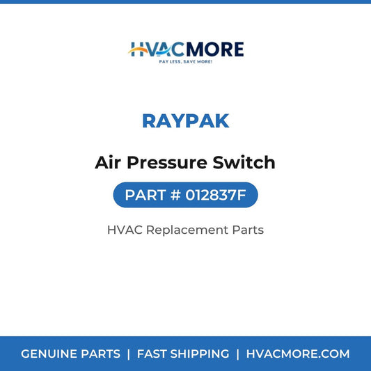 Raypak Air Pressure Switch 012837F