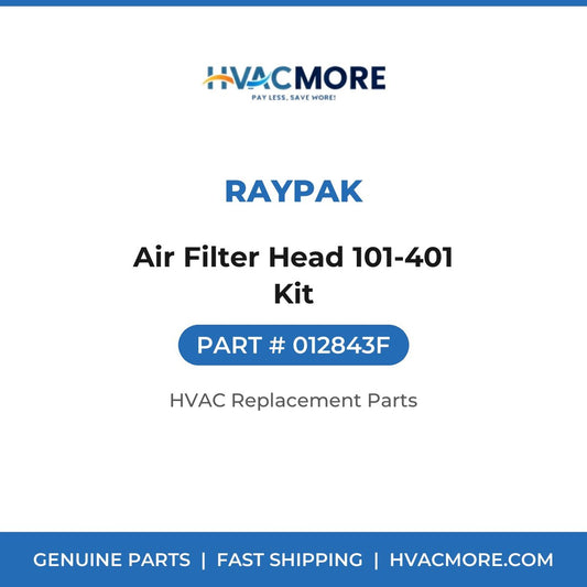Raypak Air Filter Head 101-401 Kit 012843F
