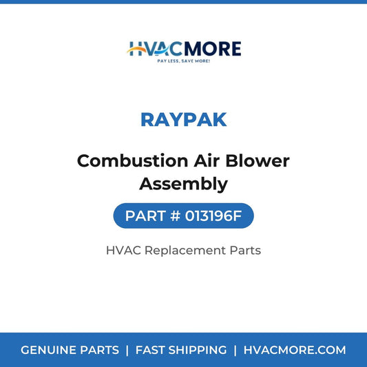 Raypak Combustion Air Blower Assembly 013196F