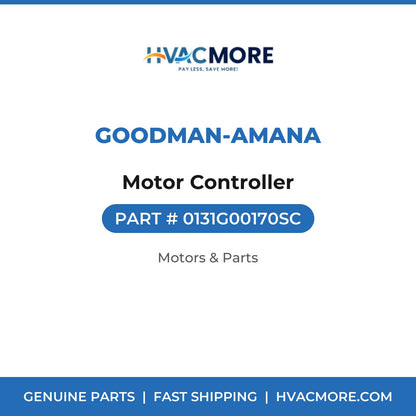 Goodman-Amana Motor Controller 0131G00170SC