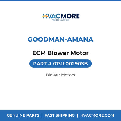 Goodman-Amana ECM Blower Motor 0131L00290SB