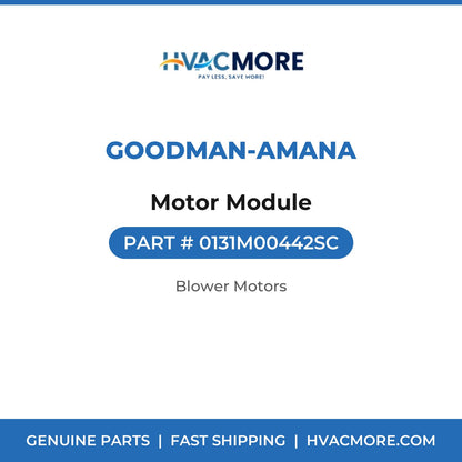 Goodman-Amana Motor Module 0131M00442SC