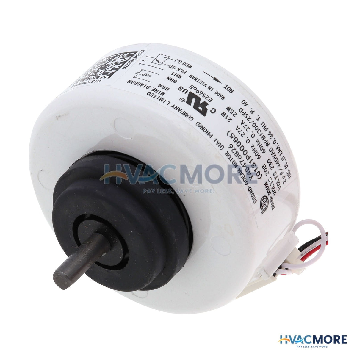 Goodman-Amana 2 Speed Fan Motor (1300 RPM, 208-230V) 0131P00055SP