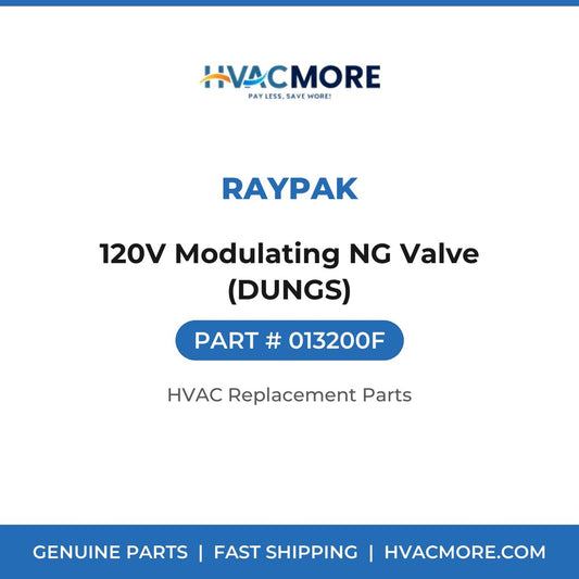 Raypak 120V Modulating NG Valve (DUNGS) 013200F