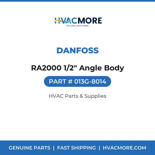 Danfoss RA2000 1/2" Angle Body 013G-8014