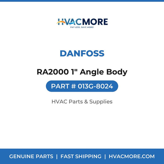 Danfoss RA2000 1" Angle Body 013G-8024