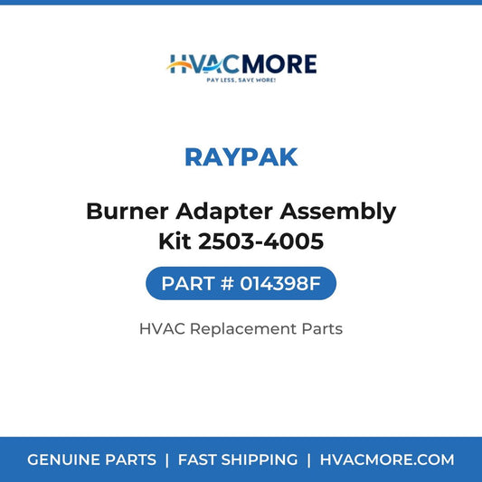 Raypak Burner Adapter Assembly Kit 2503-4005 014398F