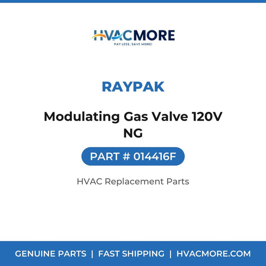 Raypak Modulating Gas Valve 120V NG 014416F
